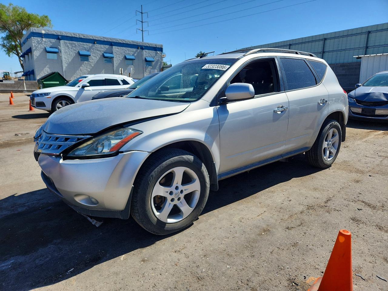 2005 Nissan Murano SL, VIN JN8AZ08W85W418785 — Front end