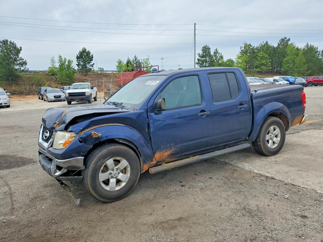 2011 Nissan Frontier SV, VIN 1N6AD0ER5BC435143 — Front end