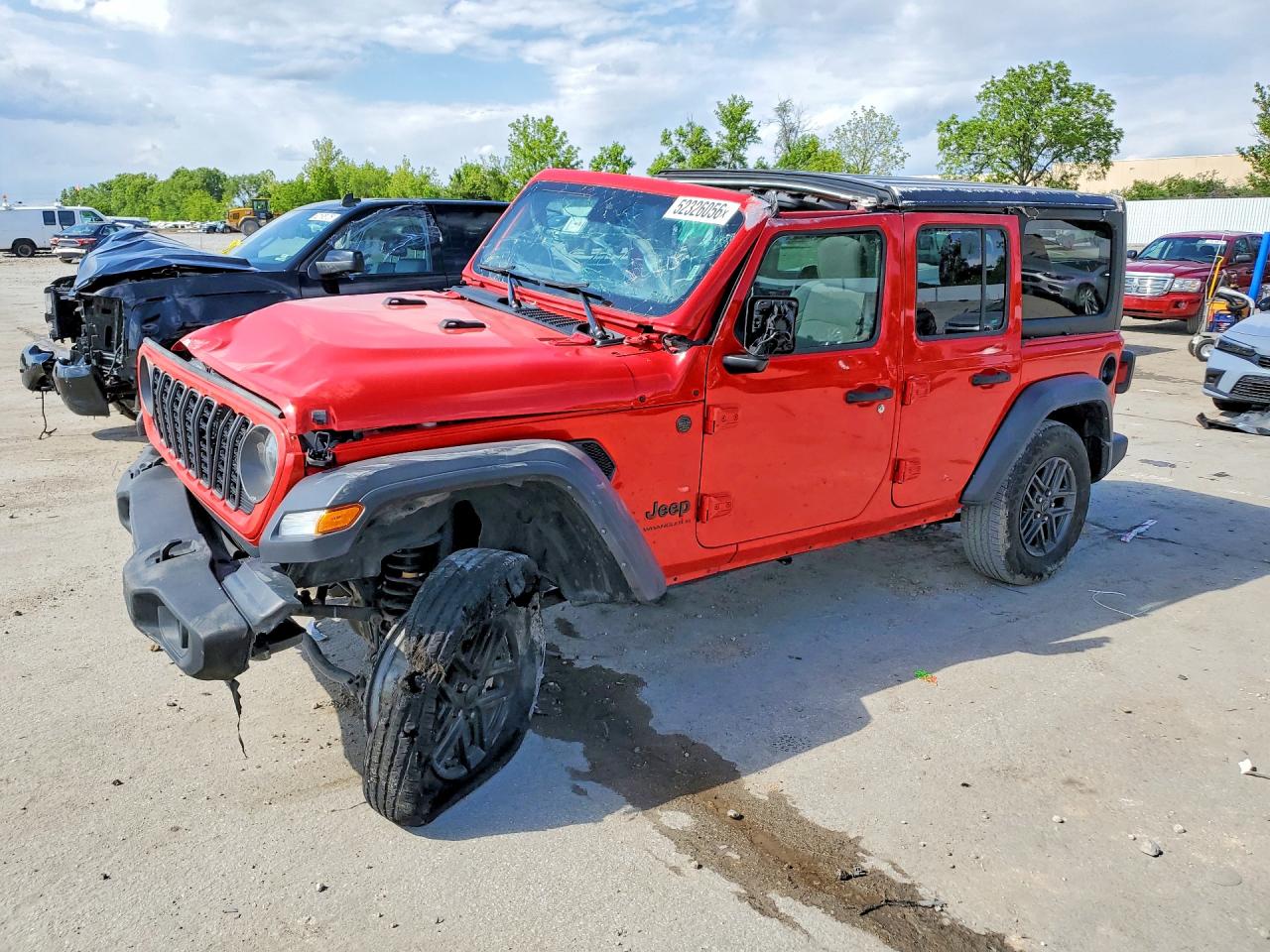 2025 Jeep Wrangler Sport, VIN 1C4PJXDN7SW524000 — All over