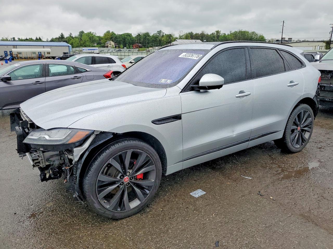 2020 Jaguar F-Pace S, VIN SADCM2FV8LA634014 — Front end