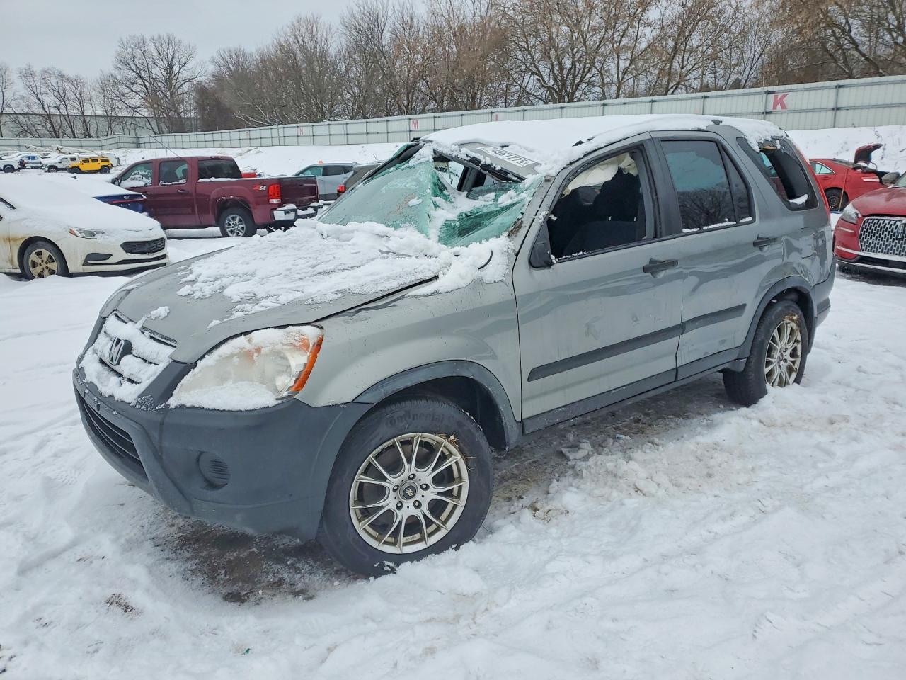 2005 Honda CR-V EX, VIN JHLRD788X5C045177 — Rollover