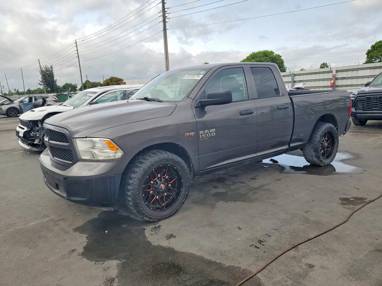 2019 Ram 1500 Tradesman, VIN 1C6RR6FTXKS600606 — Water / flood