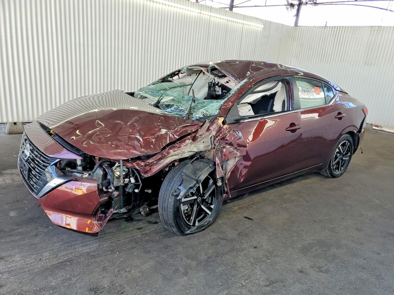 2025 Nissan Sentra SV, VIN 3N1AB8CV6SY324800 — Roof