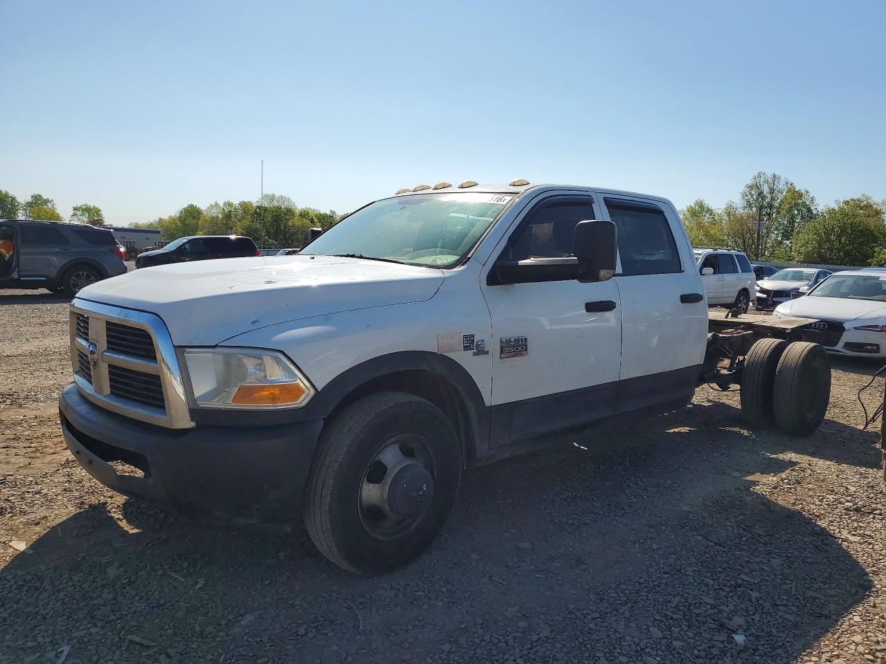 2011 Ram 3500 ST, VIN 3D73M4CL5BG591901 — Зад