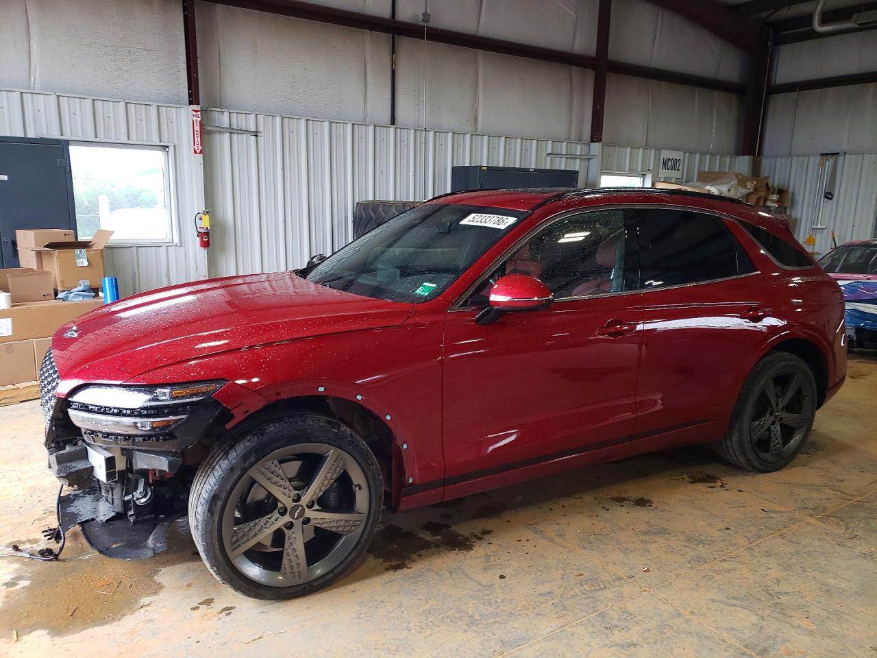 2023 Genesis GV70 2.5T, VIN KMUMADTB2PU103505 — Front end