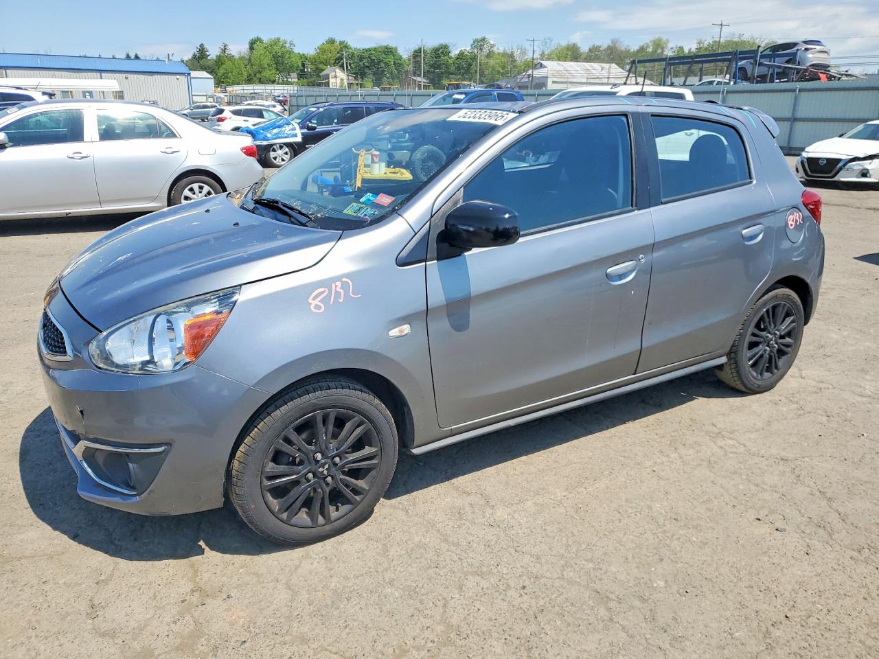 2019 Mitsubishi Mirage GT, VIN ML32A5HJ0KH007599 — Roof