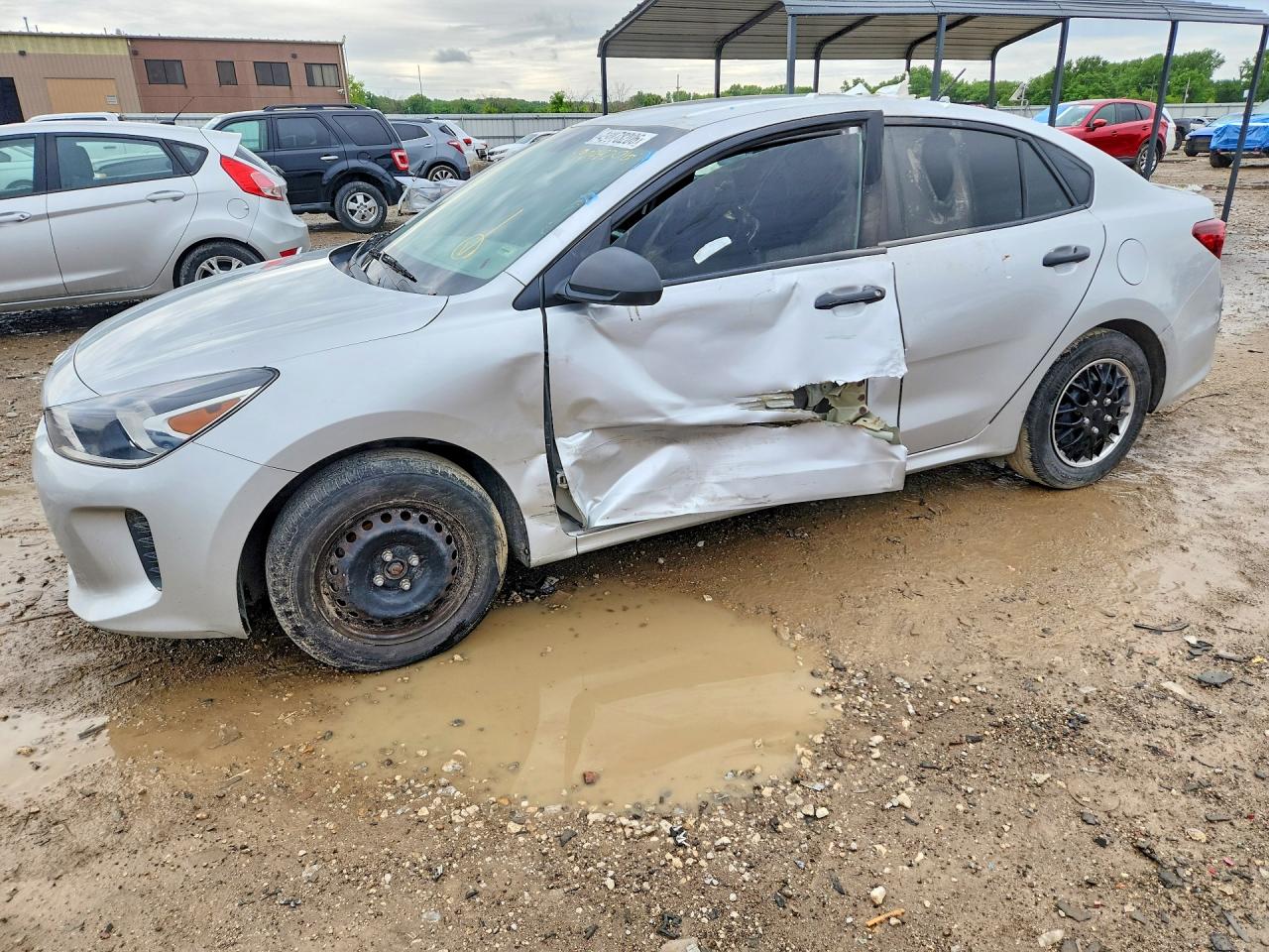 2018 Kia Rio LX, VIN 3KPA24AB8JE079769 — Side