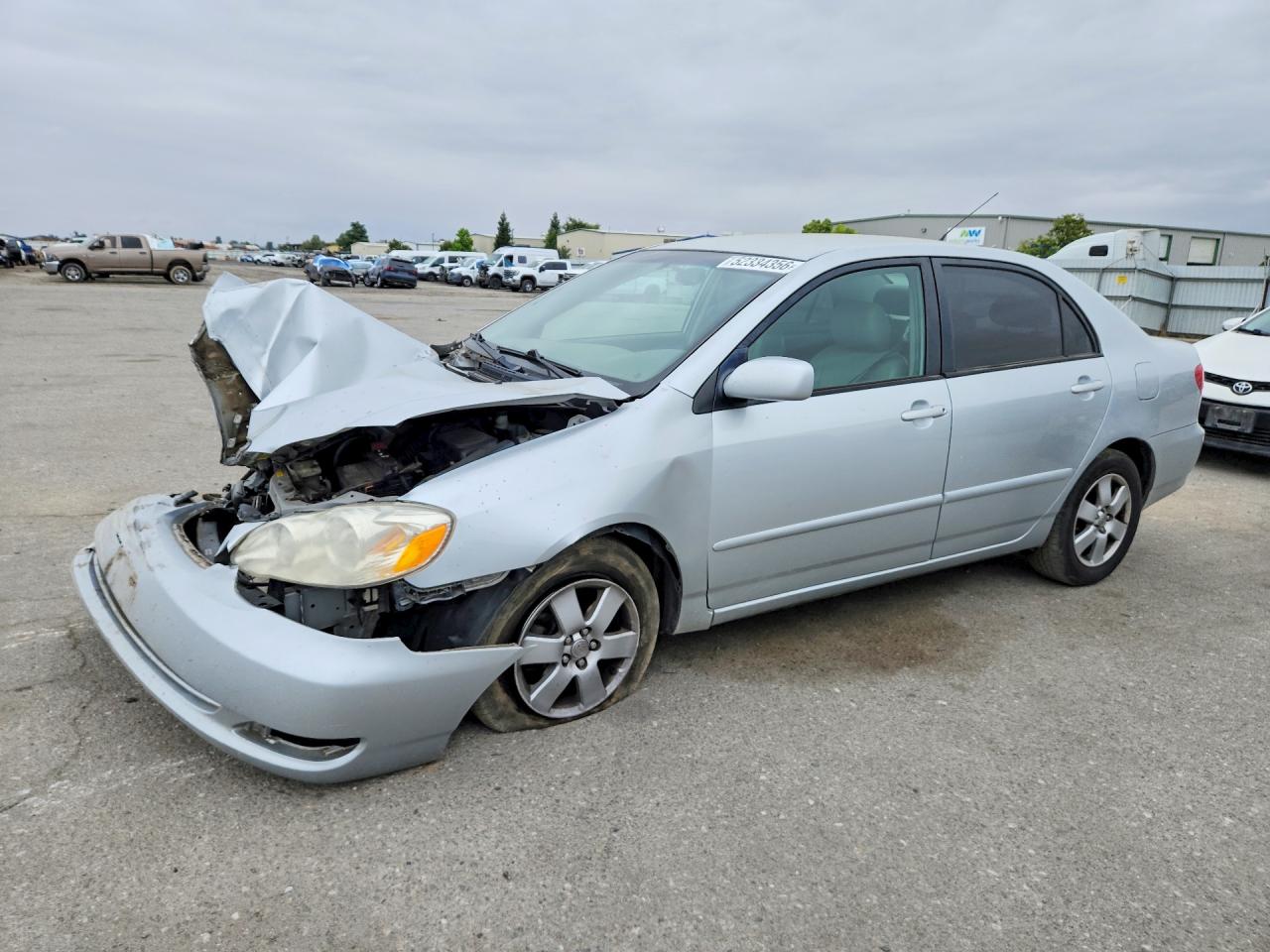 2007 Toyota Corolla LE, VIN 1NXBR32E47Z791446 — Front end