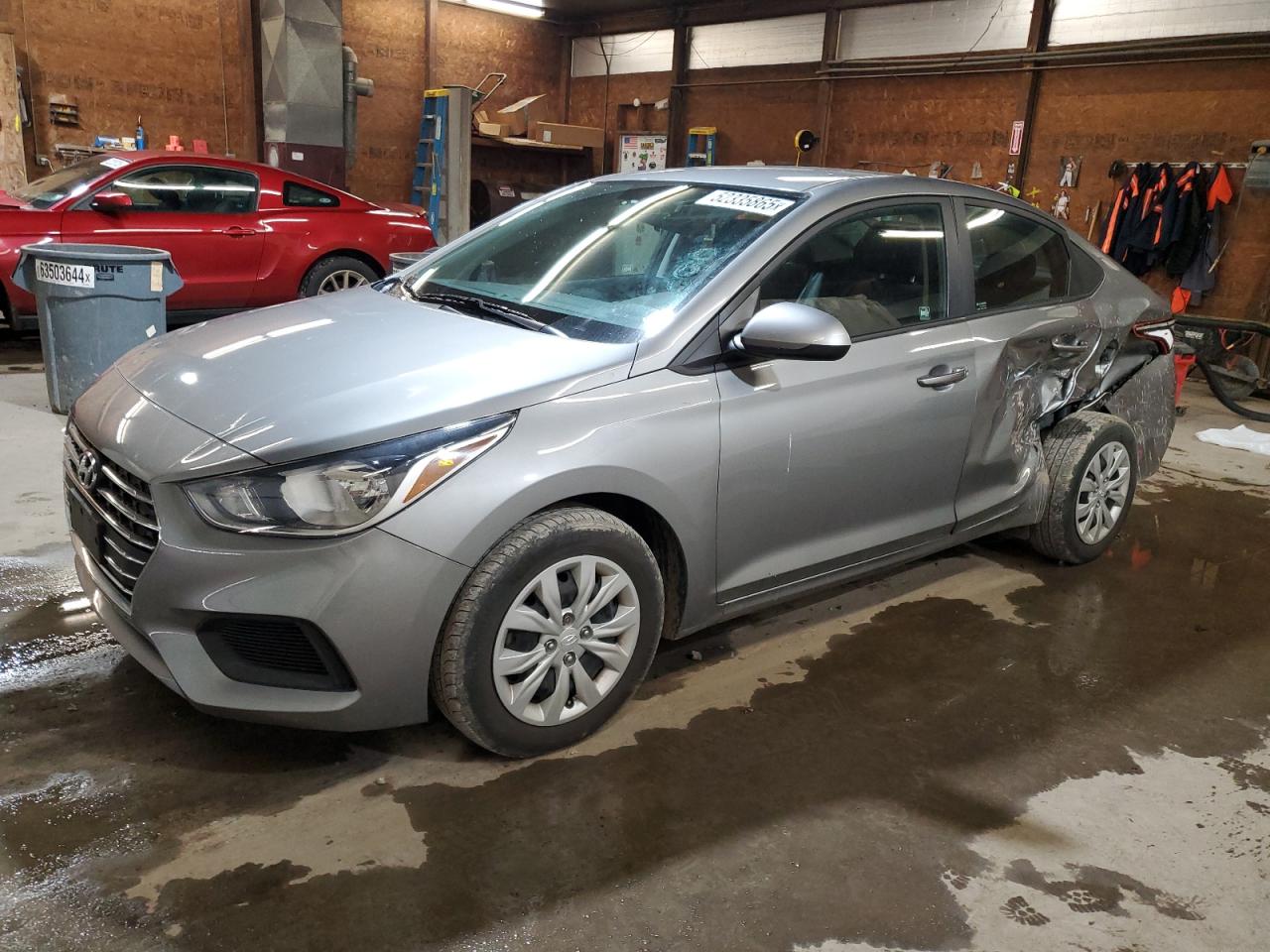 2021 Hyundai Accent SE, VIN 3KPC24A62ME142316 — Side