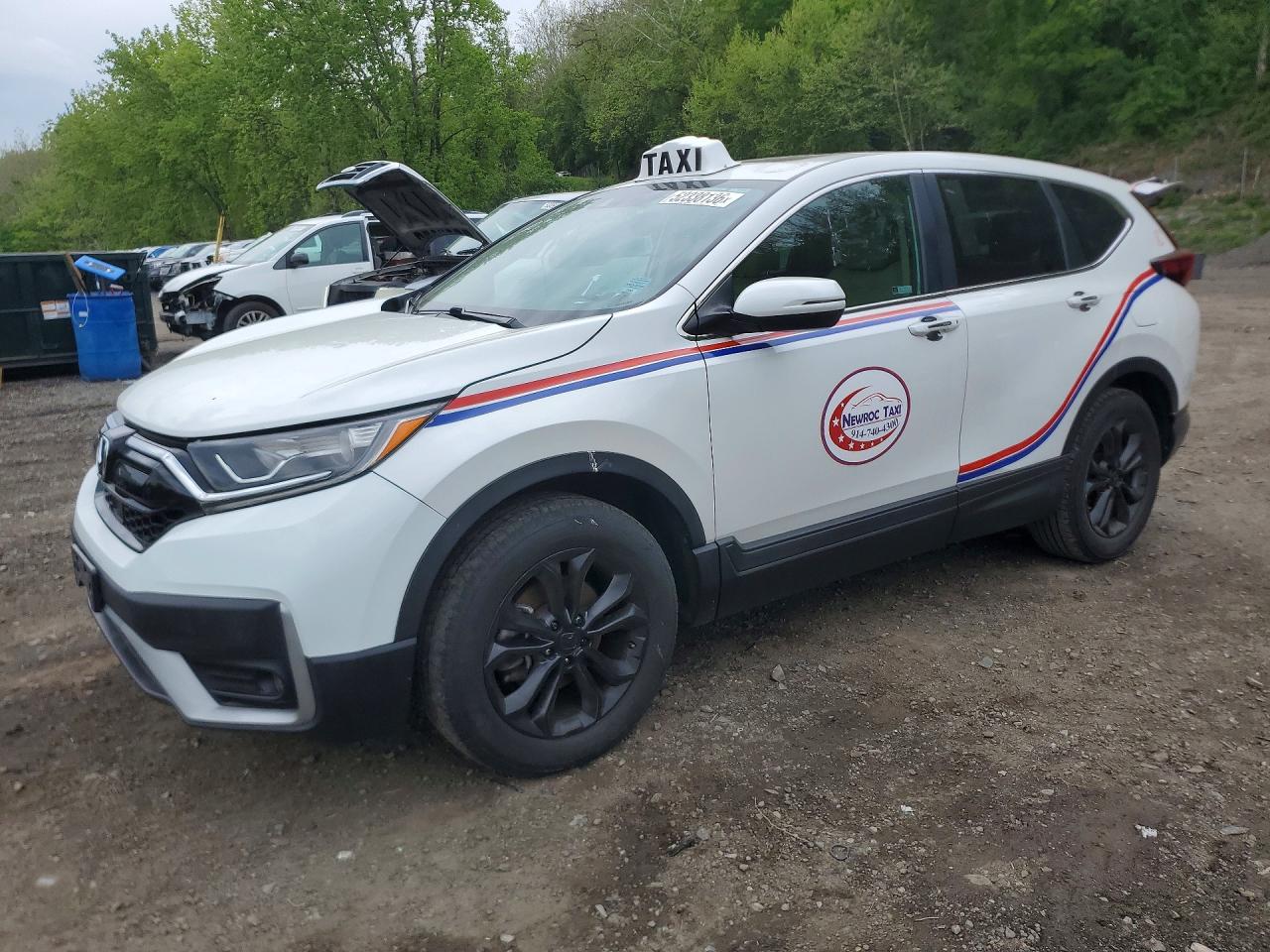 2020 Honda CR-V EX-L, VIN 2HKRW2H8XLH635777 — Missing or altered VIN