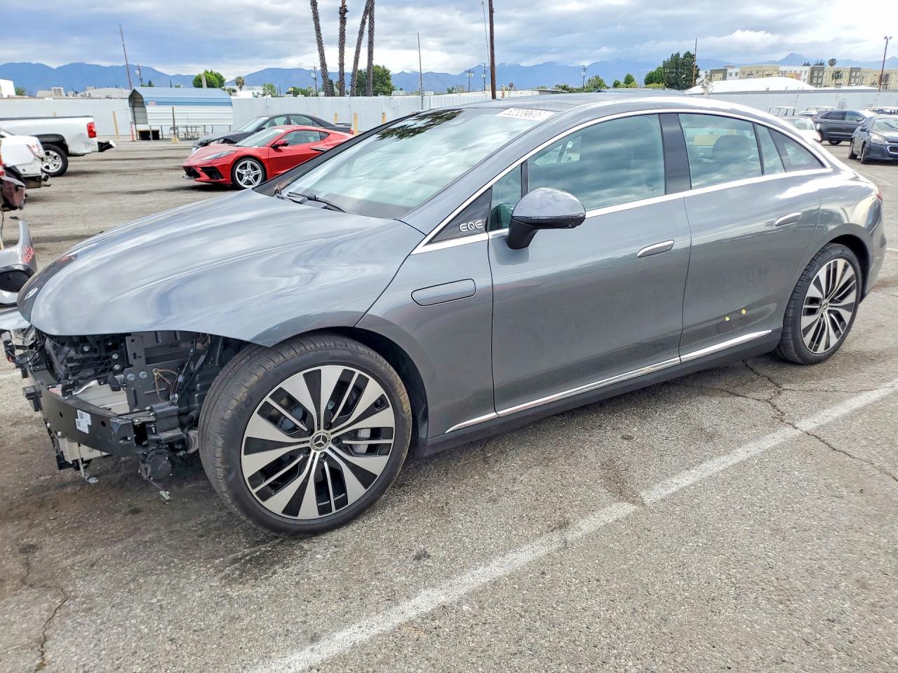 2024 Mercedes-Benz EQE 350, VIN W1KEG1CB8RF059608 — Front end