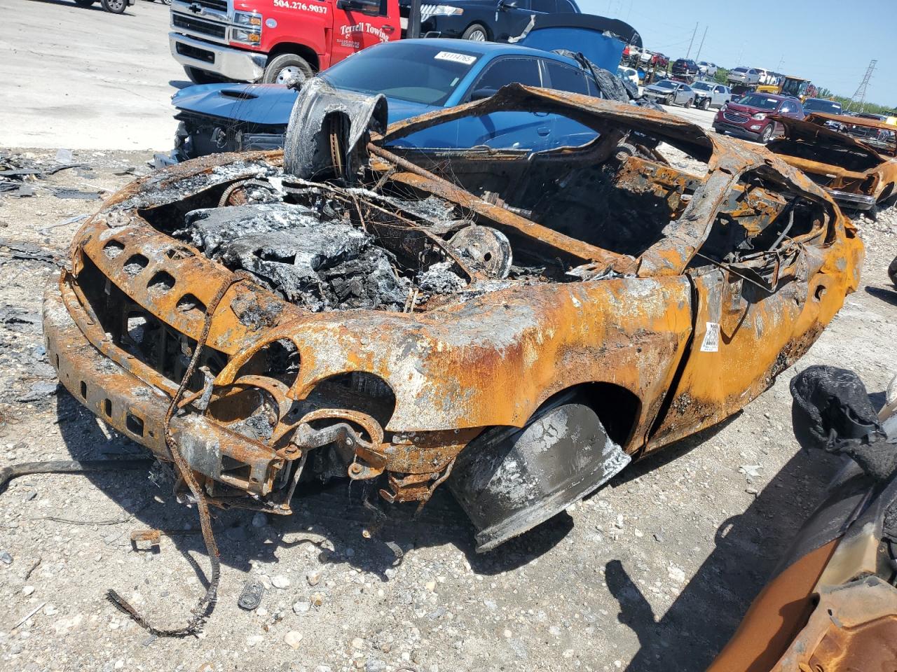 2010 Bentley Continental GT, VIN SCBCP7ZA0AC064314 — Burn