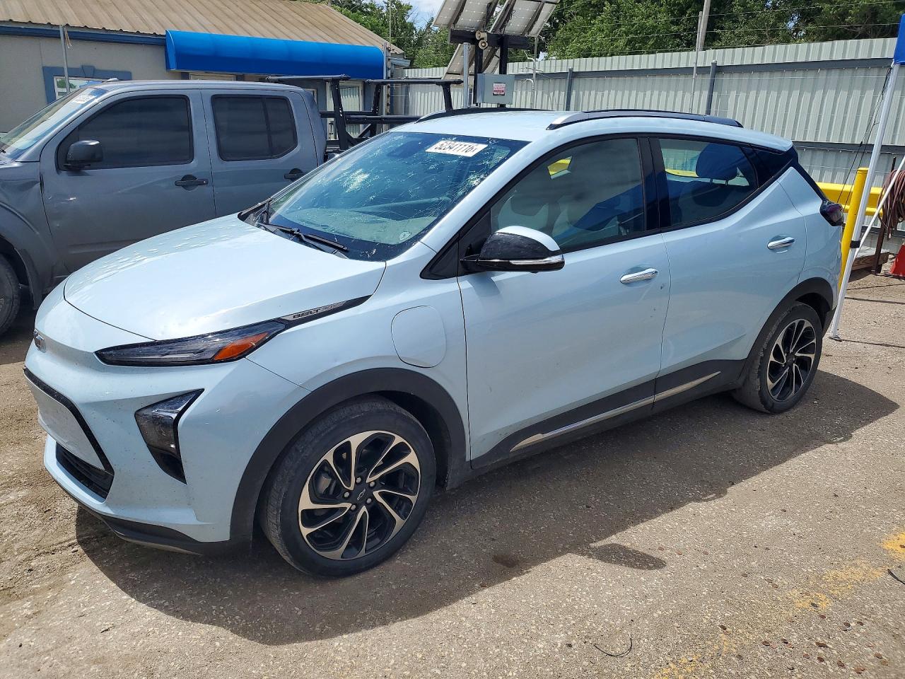2023 Chevrolet Bolt EUV Premier, VIN 1G1FZ6S01P4161436 — Hail
