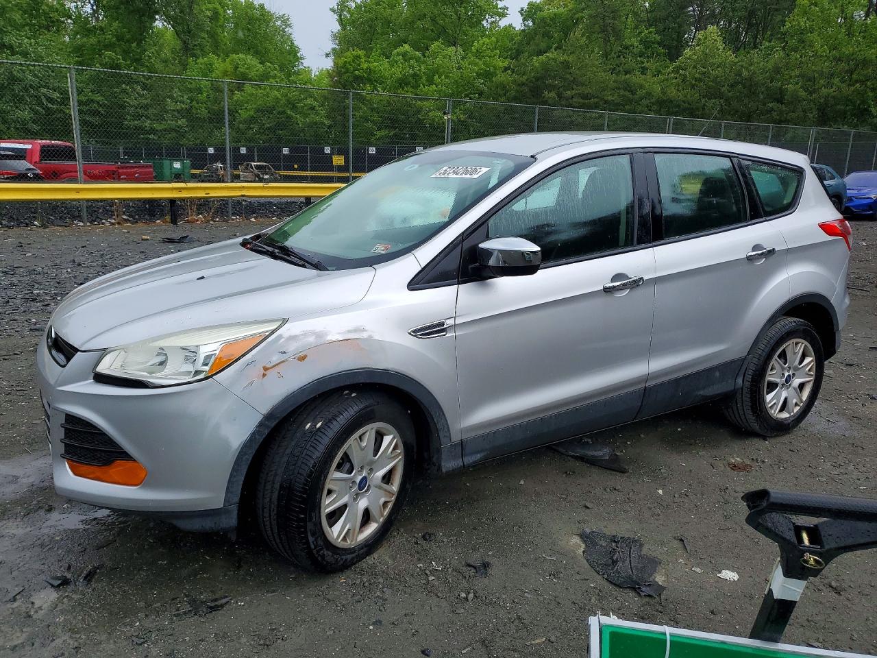 2015 Ford Escape S, VIN 1FMCU0F75FUA37872 — Rear end