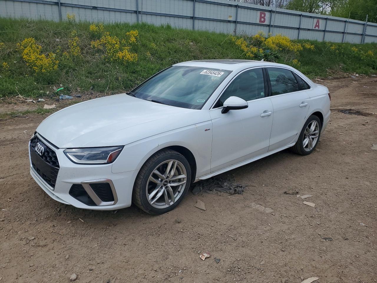 2020 Audi A4 Premium, VIN WAUDNAF40LN012933 — Front end