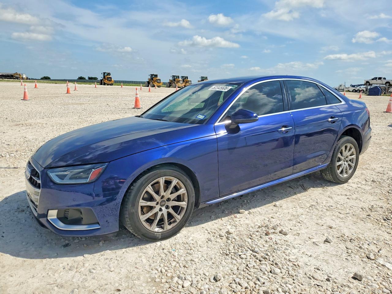2022 Audi A4 Premium, VIN WAUABAF49NA004853 — Днище