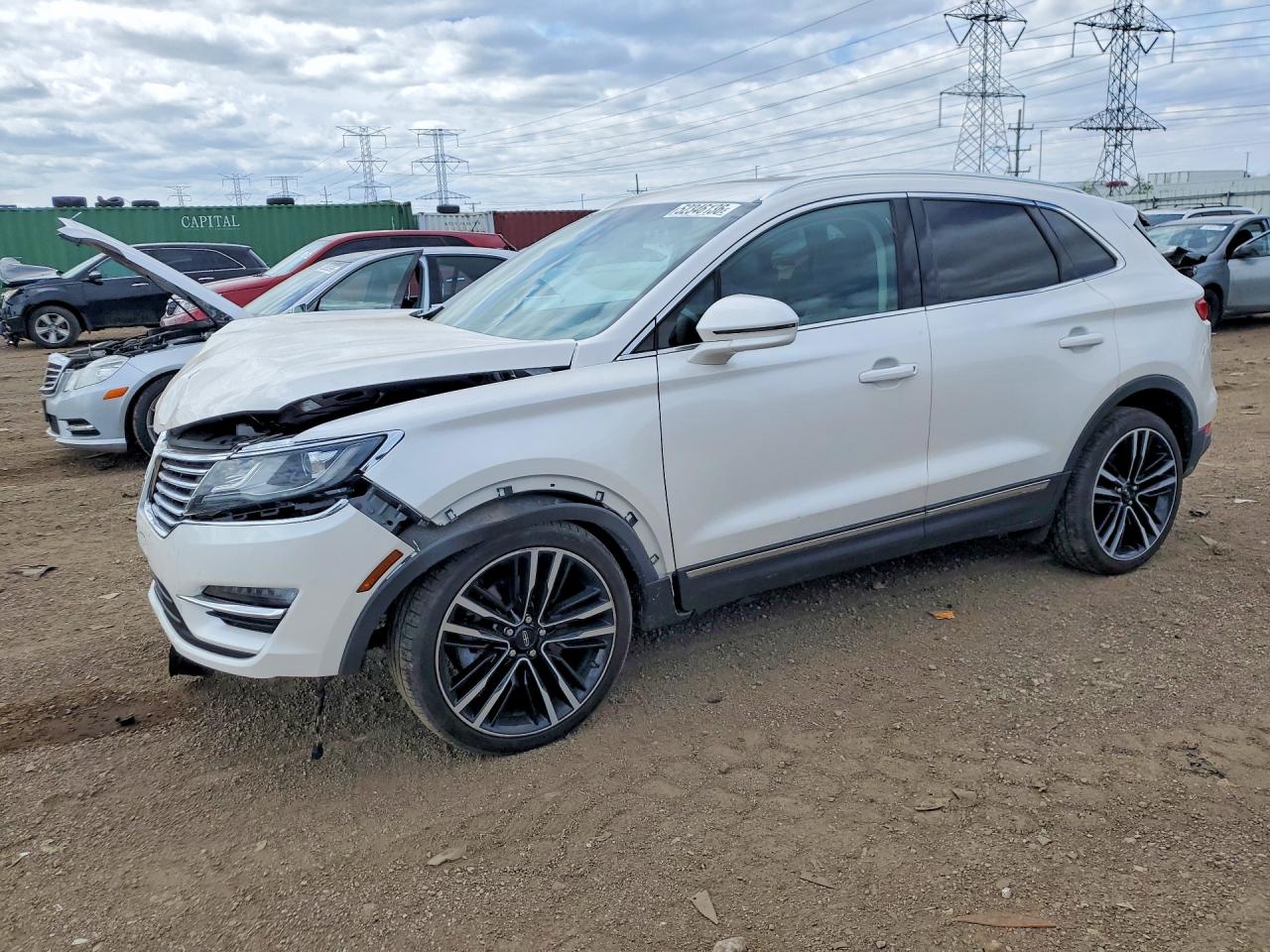 2018 Lincoln MKC Reserve, VIN 5LMTJ3DH3JUL22436 — Front end