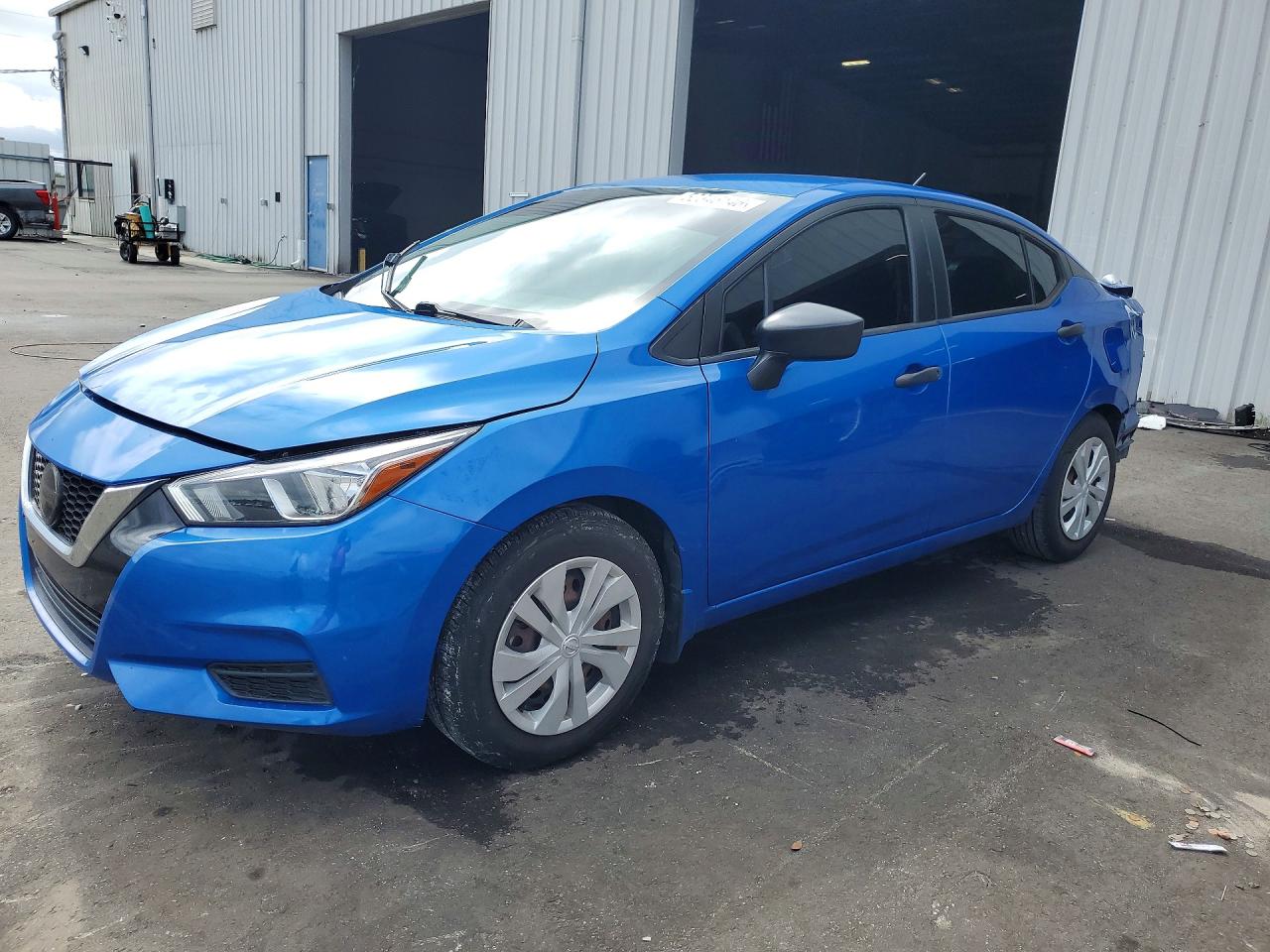 2021 Nissan Versa S, VIN 3N1CN8DV2ML877958 — Rear end