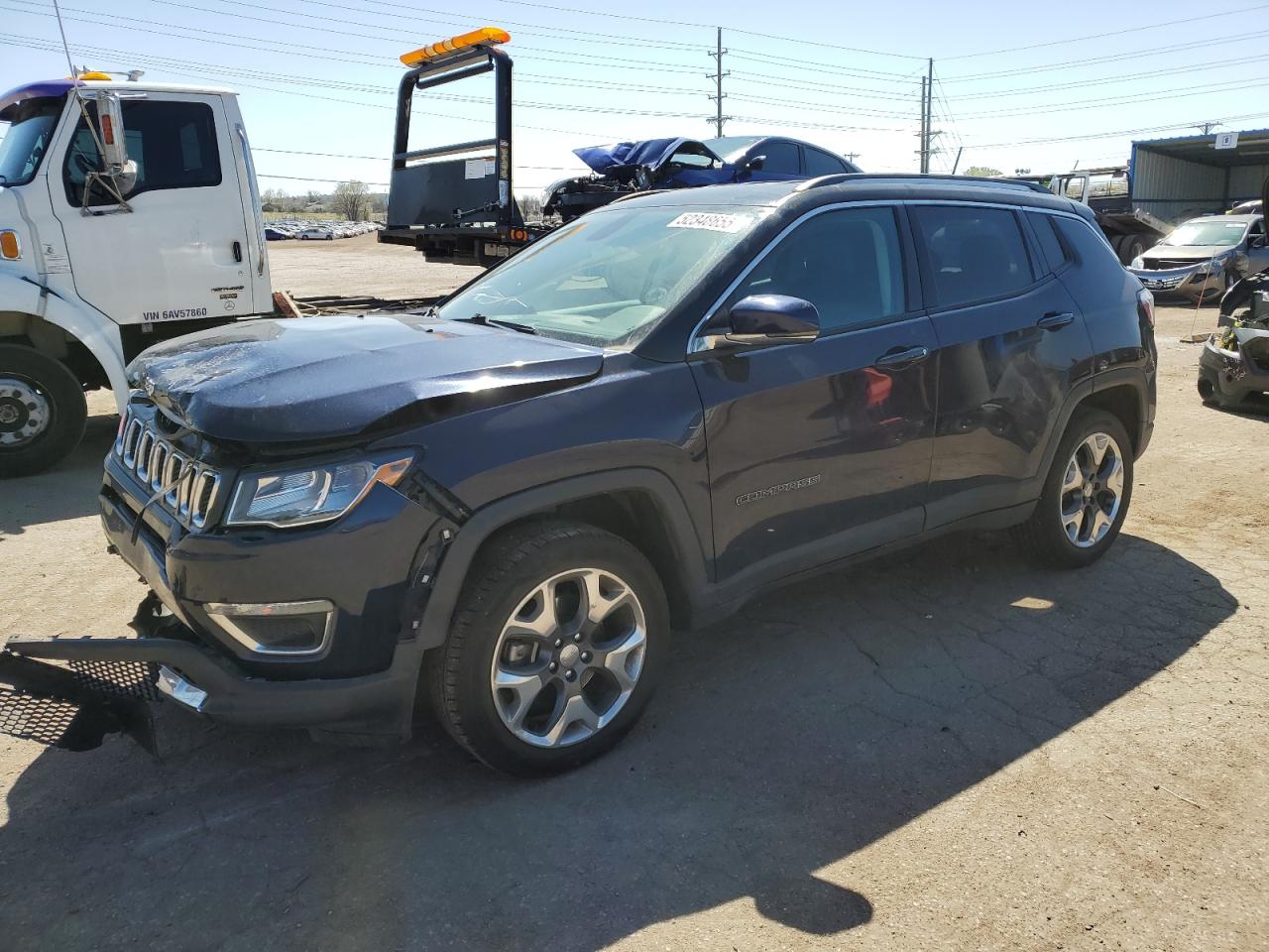2020 Jeep Compass Limited, VIN 3C4NJDCB0LT203629 — Front end