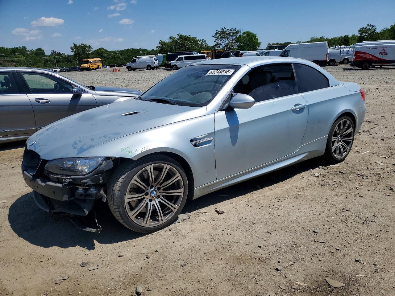 2011 BMW M3, VIN WBSDX9C58BE584381 — Front end
