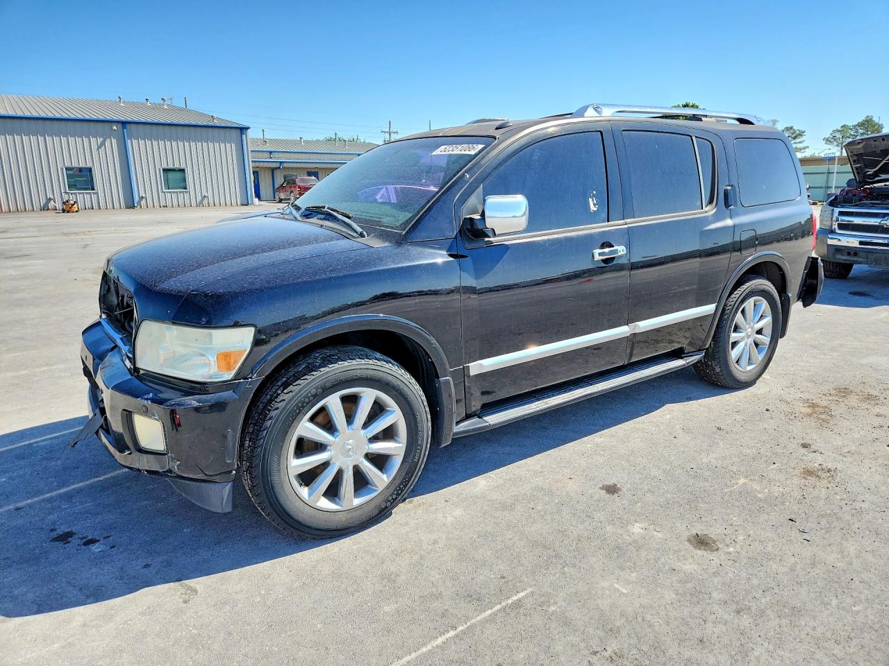 2008 Infiniti QX56, VIN 5N3AA08C88N902218 — Front end