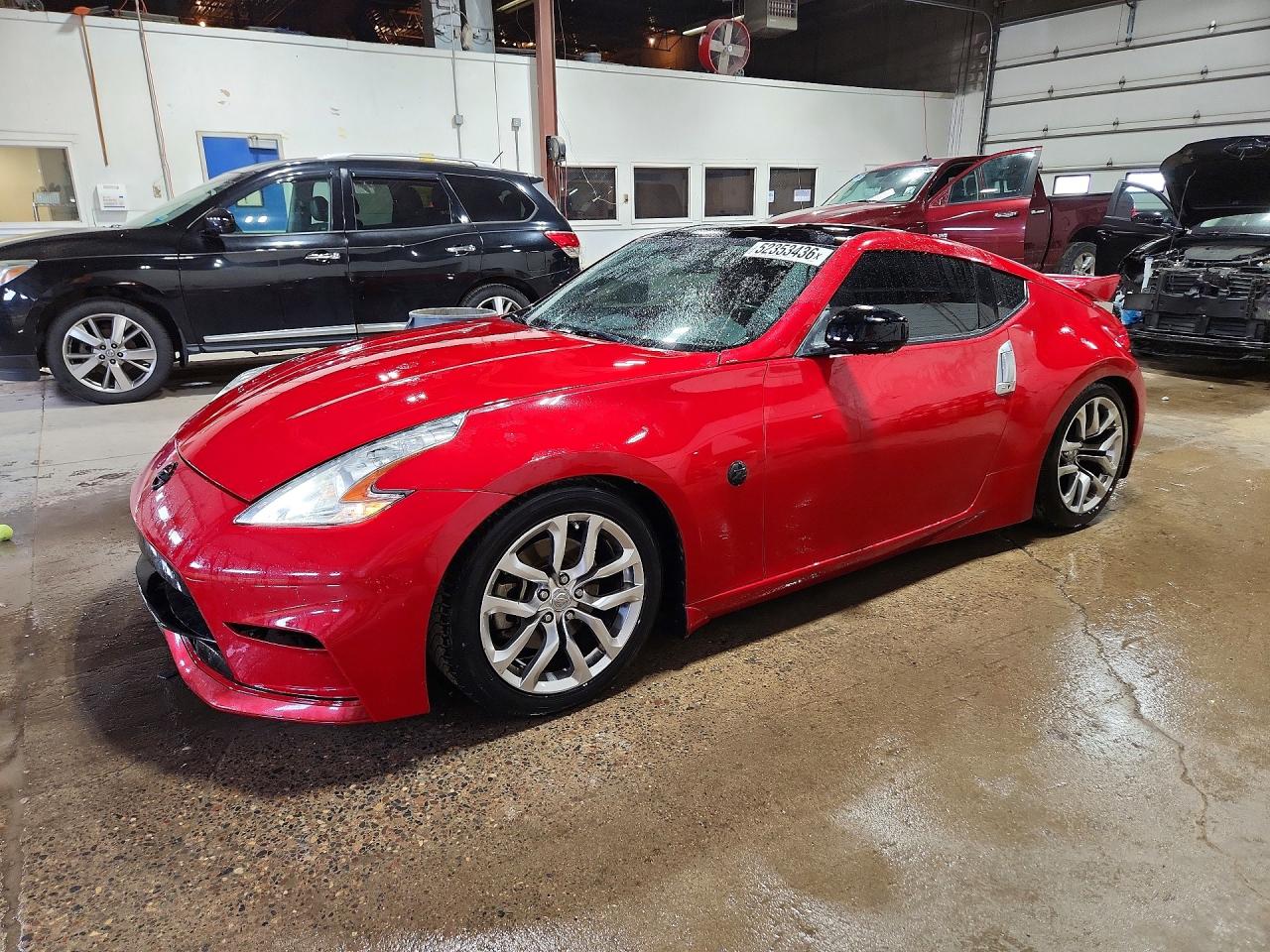 2013 Nissan 370Z, VIN JN1AZ4EH6DM382214 — Hail
