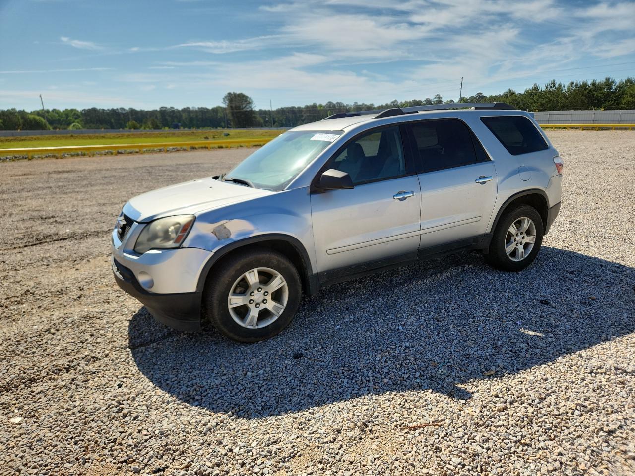 2012 GMC Acadia SL, VIN 1GKKRNED7CJ352521 — Front end