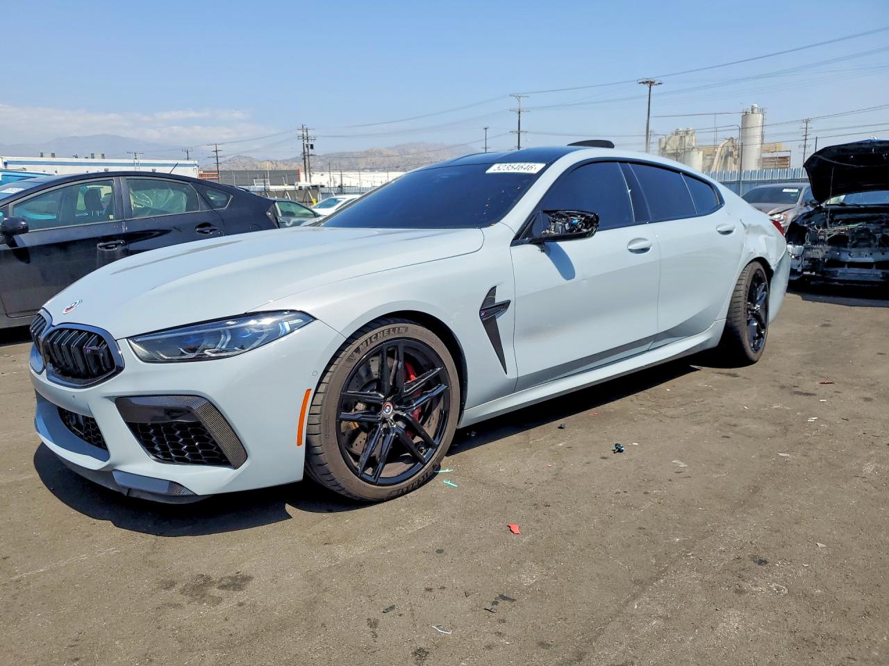 2023 BMW M8 Competition, VIN WBSGV0C03PCL80271 — Side