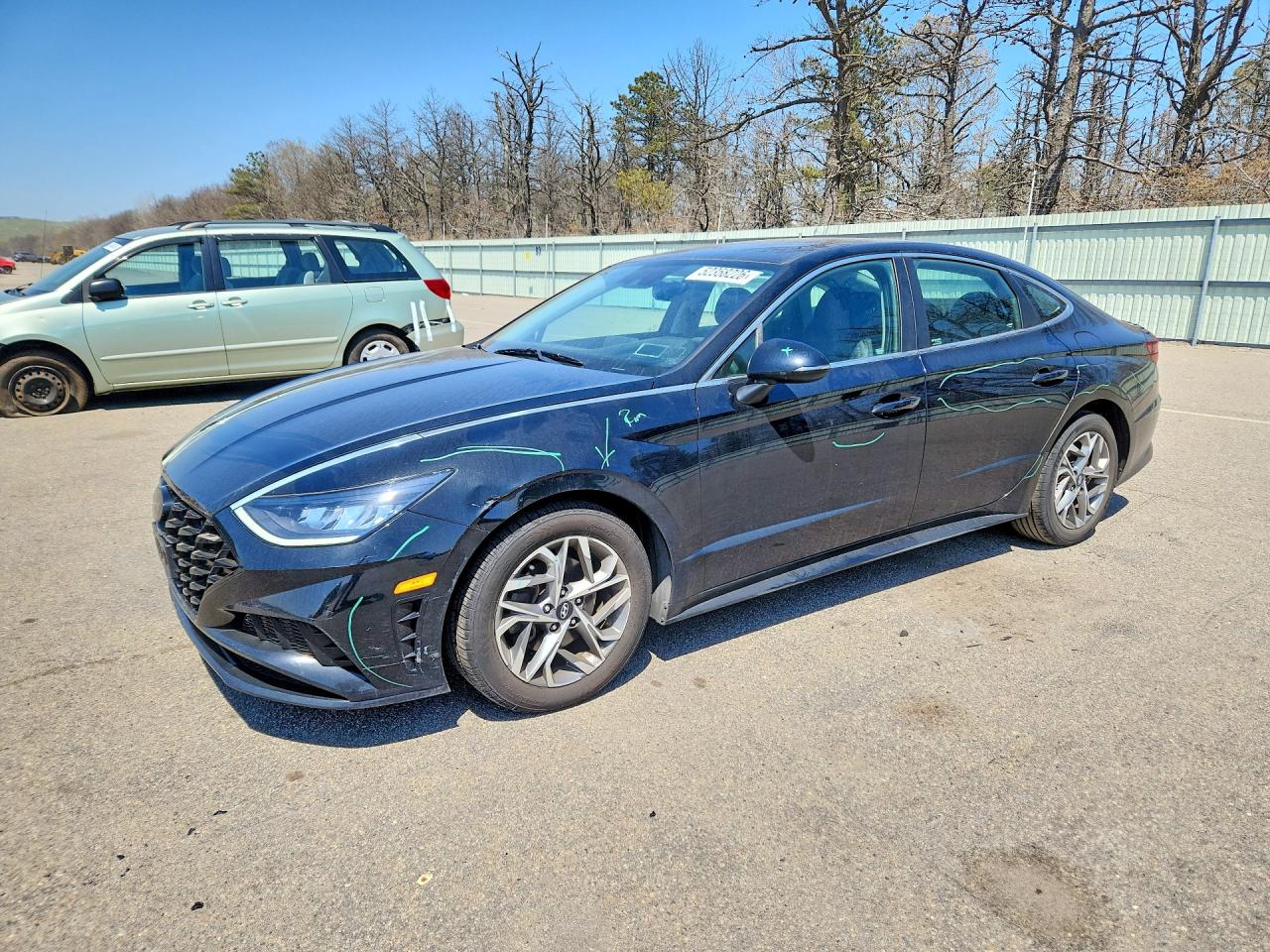 2020 Hyundai Sonata SEL, VIN 5NPEL4JA1LH004030 — Front end