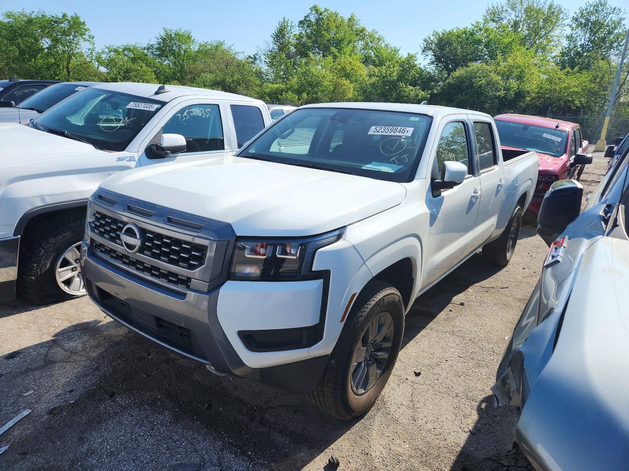 2026 Nissan Frontier SV, VIN 1N6ED1FK3TN627529 — Rear end