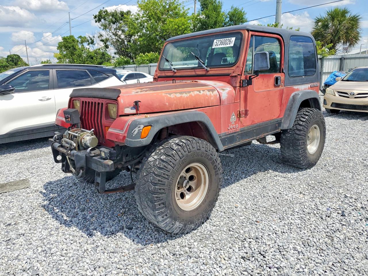 1987 Jeep Wrangler Laredo, VIN 2BCCZ8144HB540501 — Mechanical