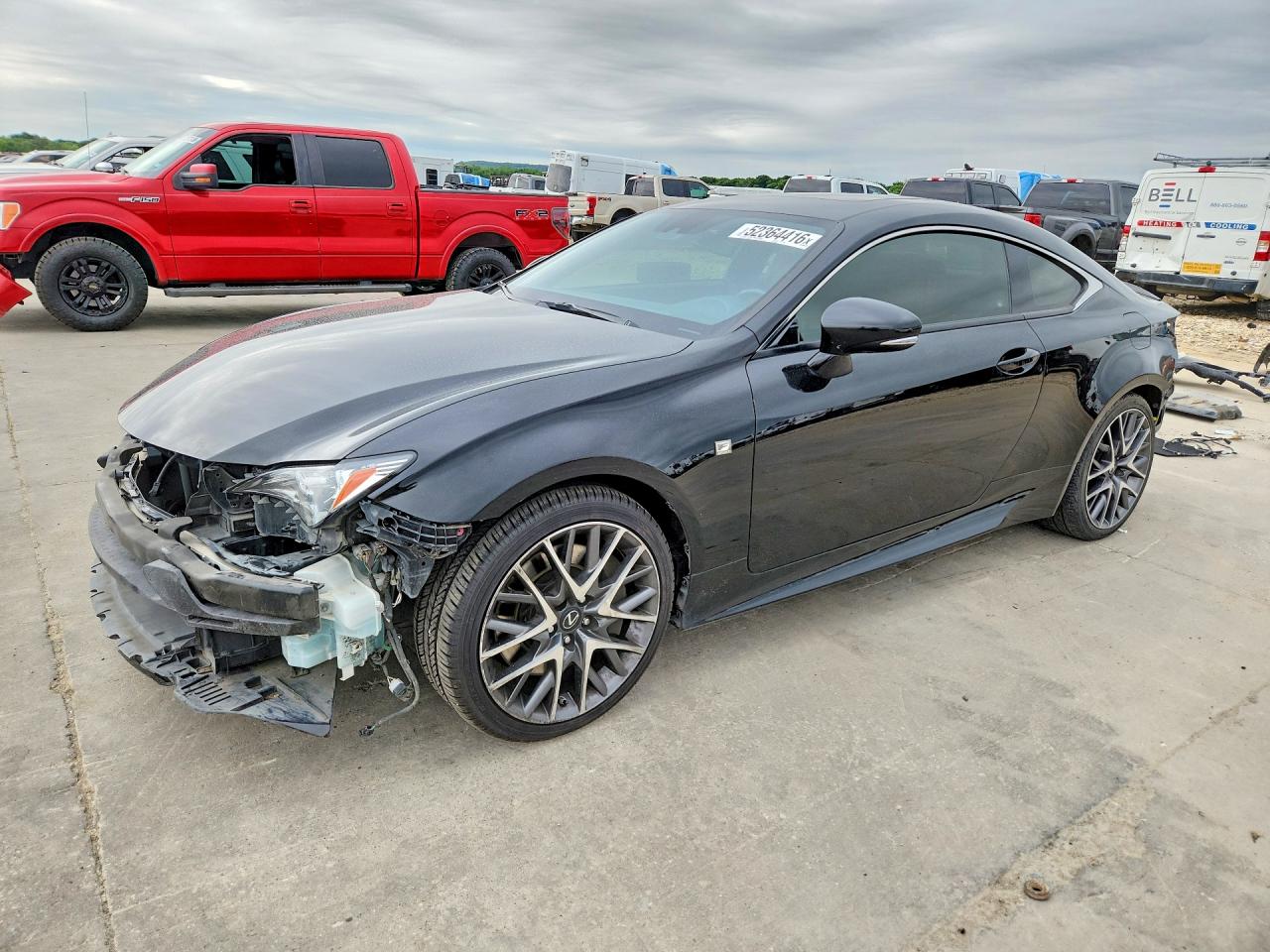 2018 Lexus RC 300 F Sport, VIN JTHHA5BC4J5008027 — Front end