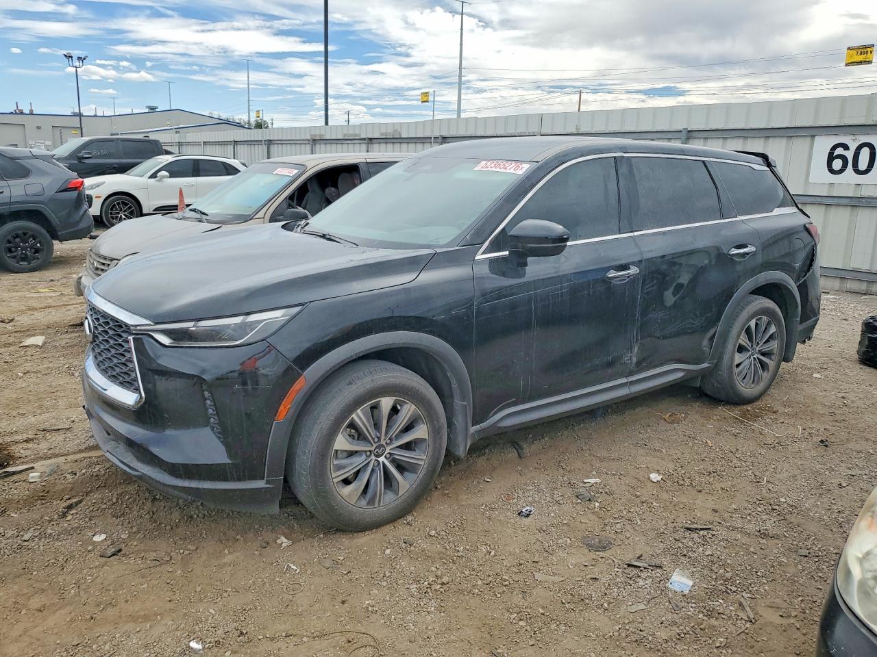 2025 Infiniti QX60 Pure, VIN 5N1AL1ERXSC345140 — Rear end