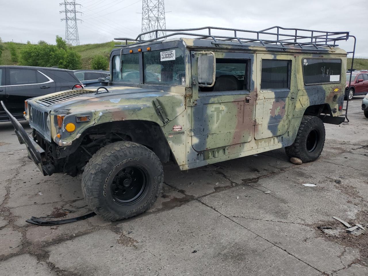 1995 Hummer H3, VIN 133614 — Front end