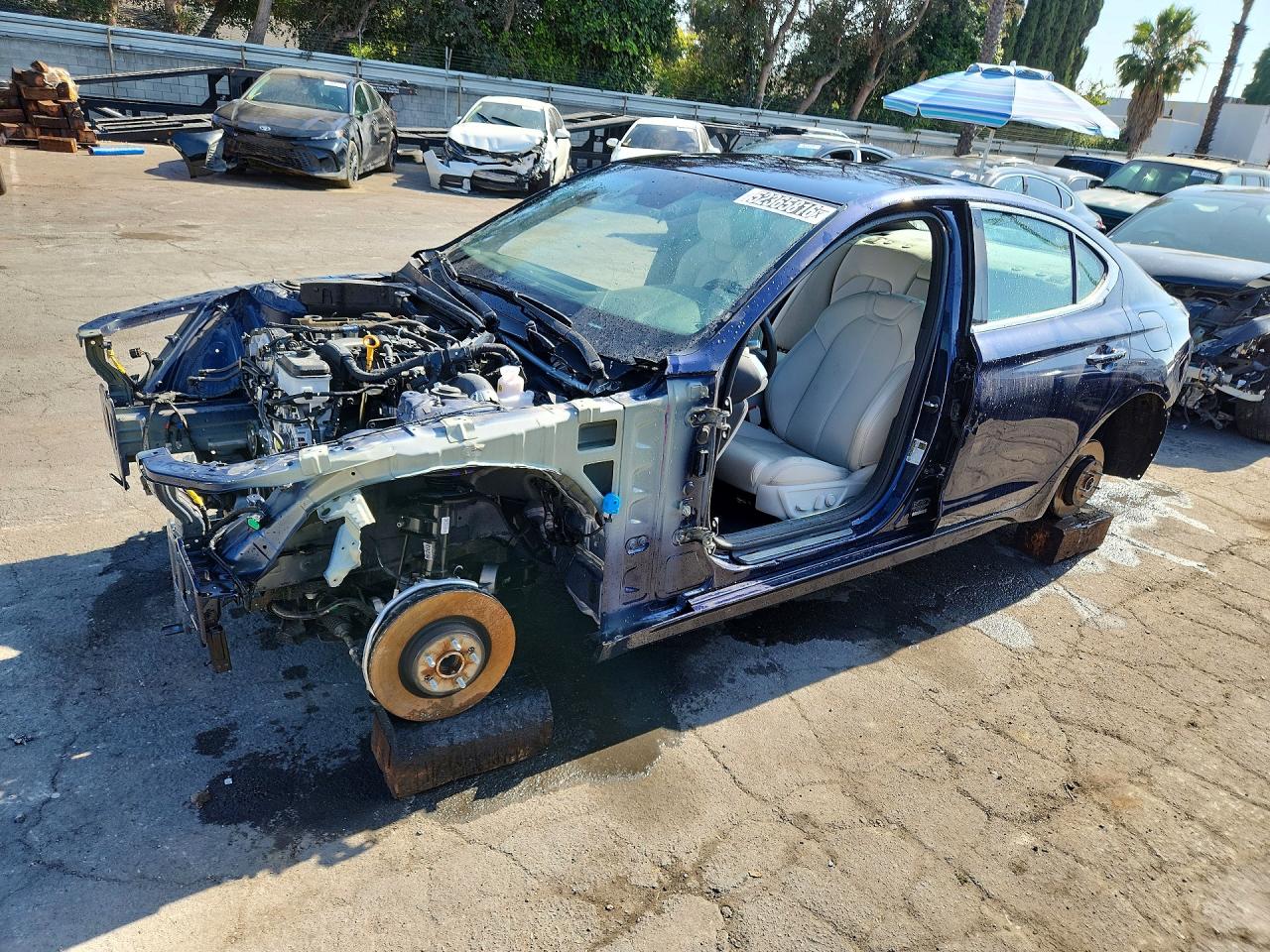 2026 Genesis G70 2.5T, VIN KMTG14SCXTU162775 — Stripped