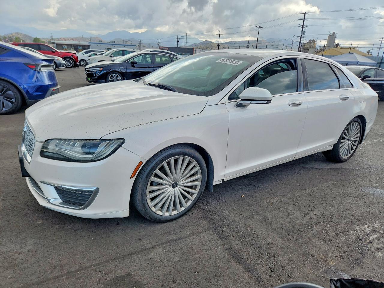 2017 Lincoln MKZ Hybrid Reserve, VIN 3LN6L5MU5HR631426 — Undercarriage