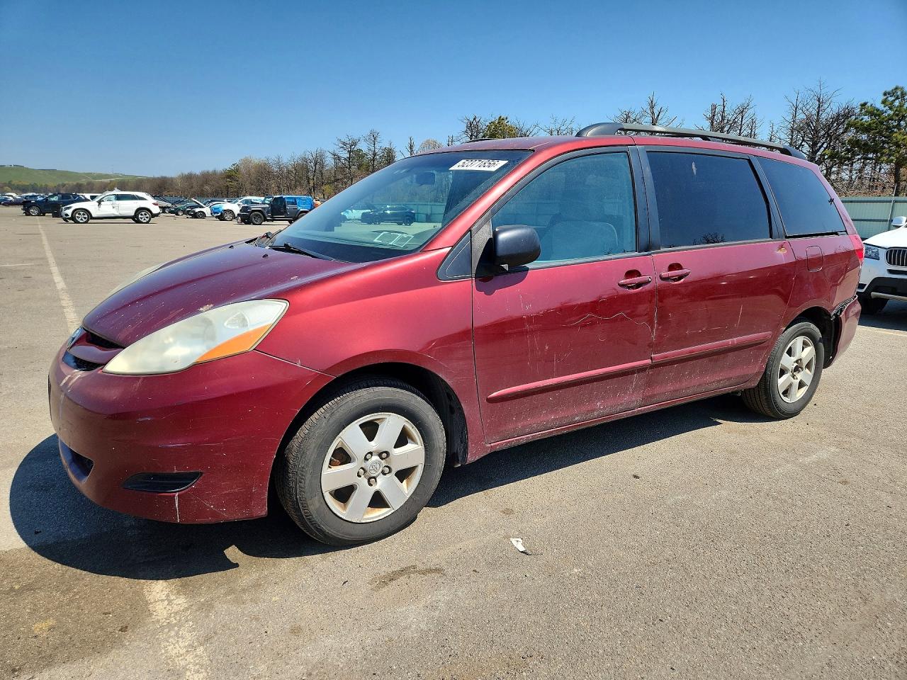 2007 Toyota Sienna LE, VIN 5TDZK23C57S074251 — Rear end