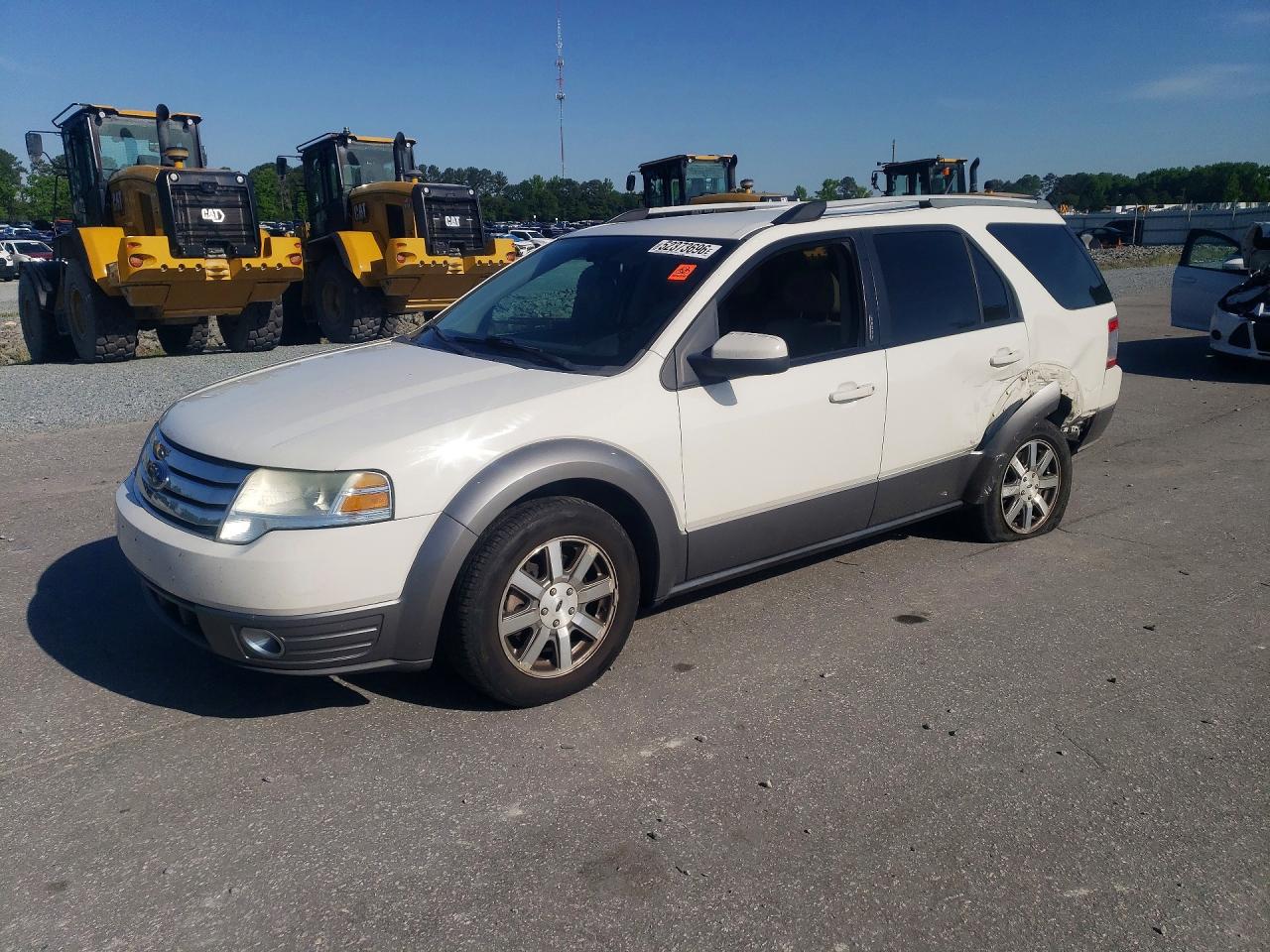 2009 Ford Taurus X SEL, VIN 1FMDK02W79GA04768 — Rear end