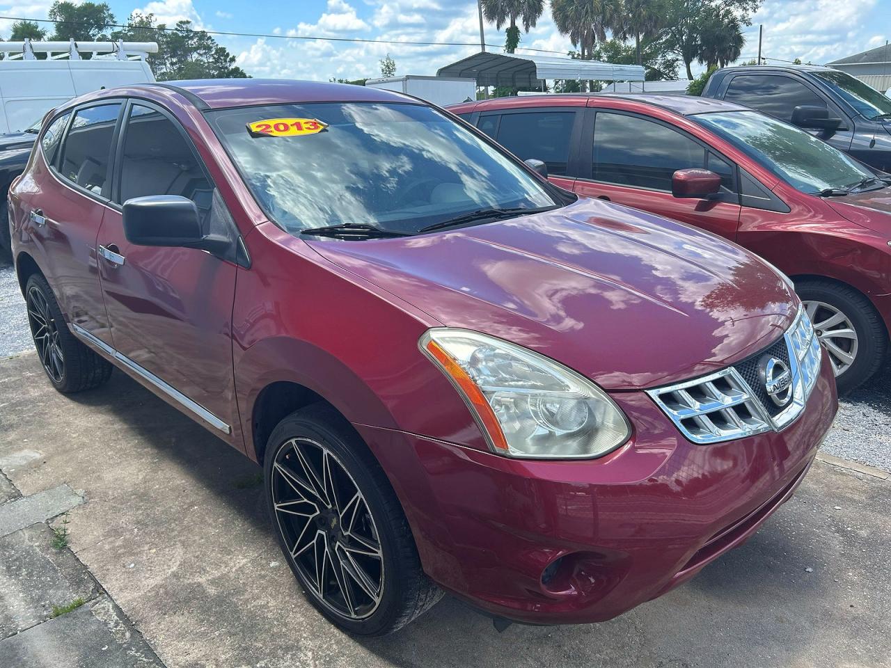 2013 Nissan Rogue S, VIN JN8AS5MT1DW551013 — Prior damage history