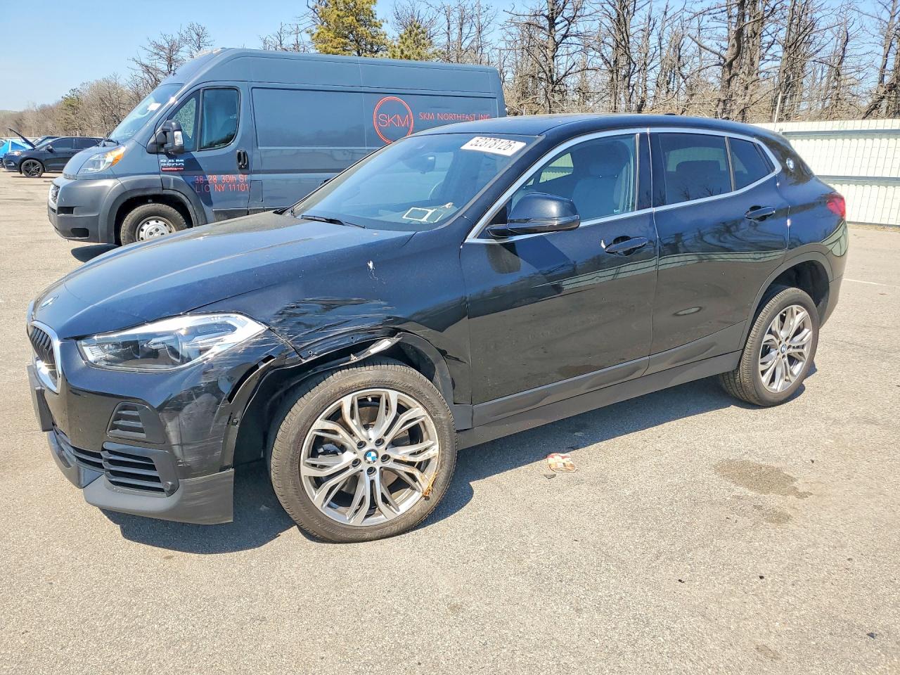 2021 BMW X2 xDrive28i, VIN WBXYJ1C04M5S44800 — Side