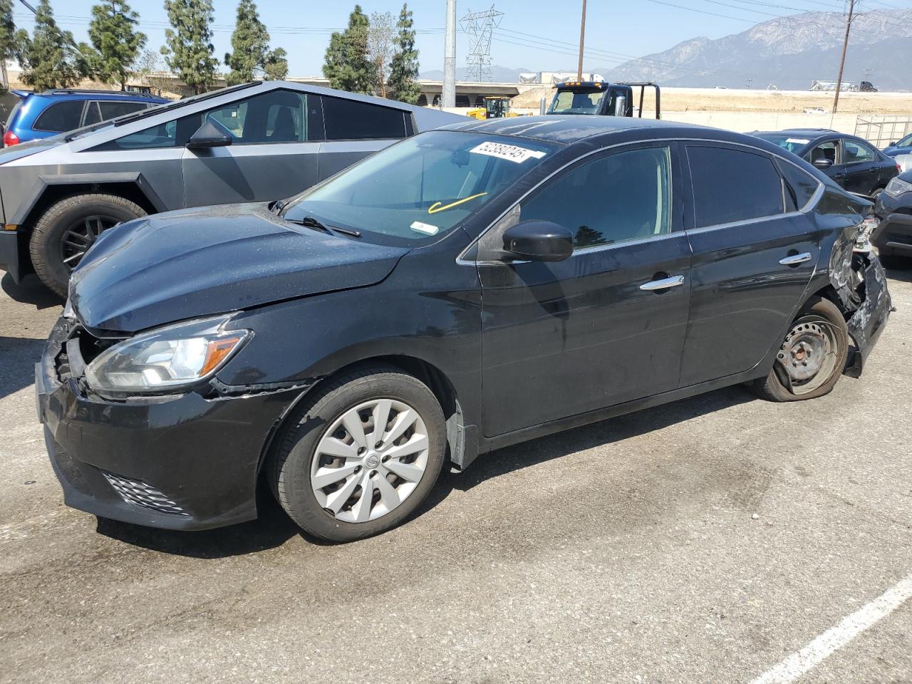 2016 Nissan Sentra SR, VIN 3N1AB7AP7GY318736 — Front end