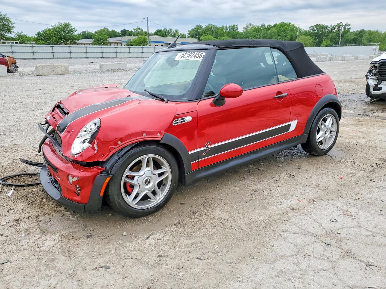 2006 MINI Convertible S, VIN WMWRH33576TL93010 — Front end