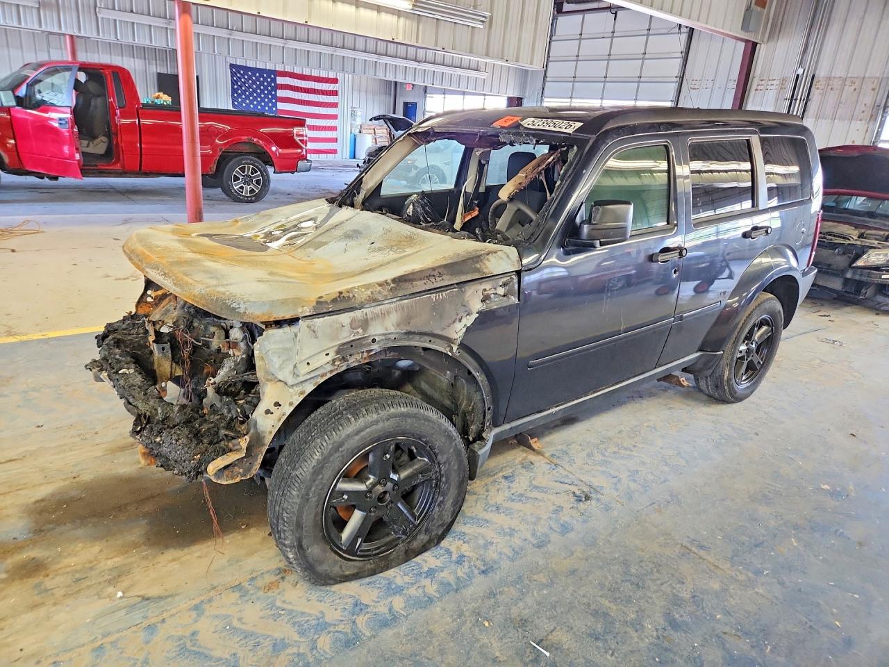 2008 Dodge Nitro SLT, VIN 1D8GU58K78W101987 — Burn