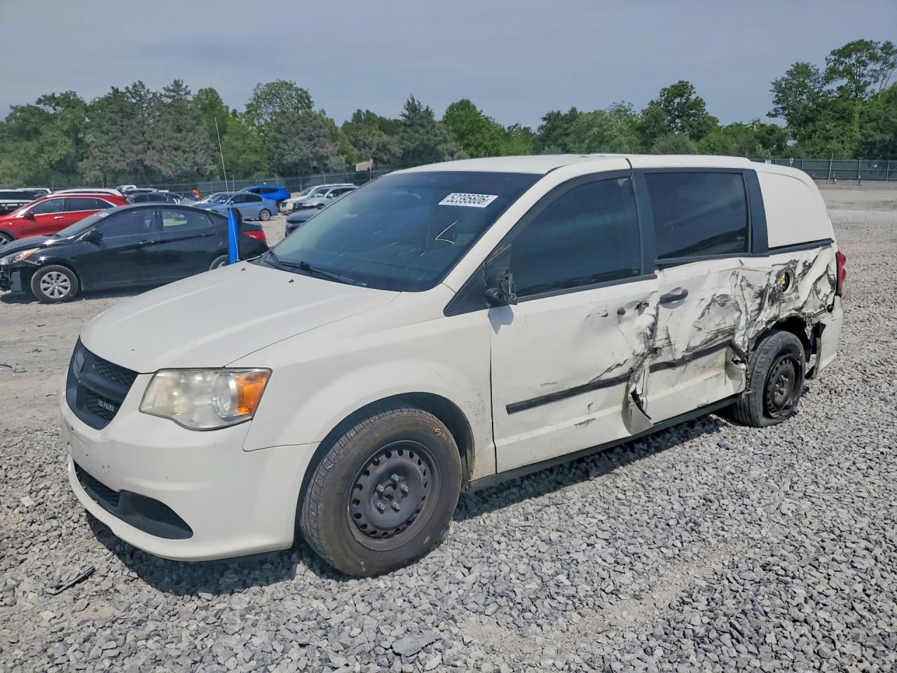 2013 Ram Cargo Van Tradesman, VIN 2C4JRGAG2DR634405 — Side