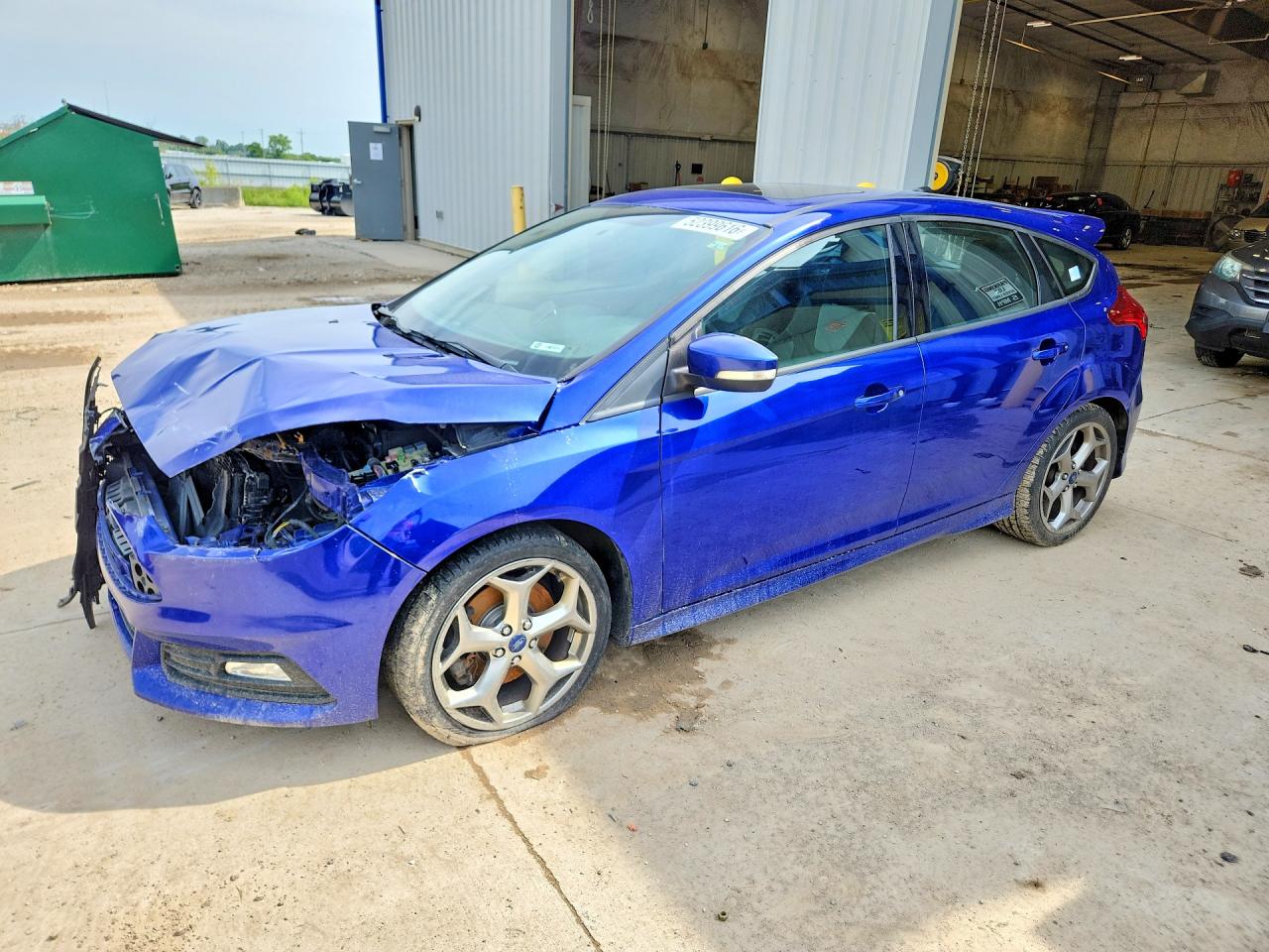 2015 Ford Focus ST, VIN 1FADP3L91FL216400 — Front end