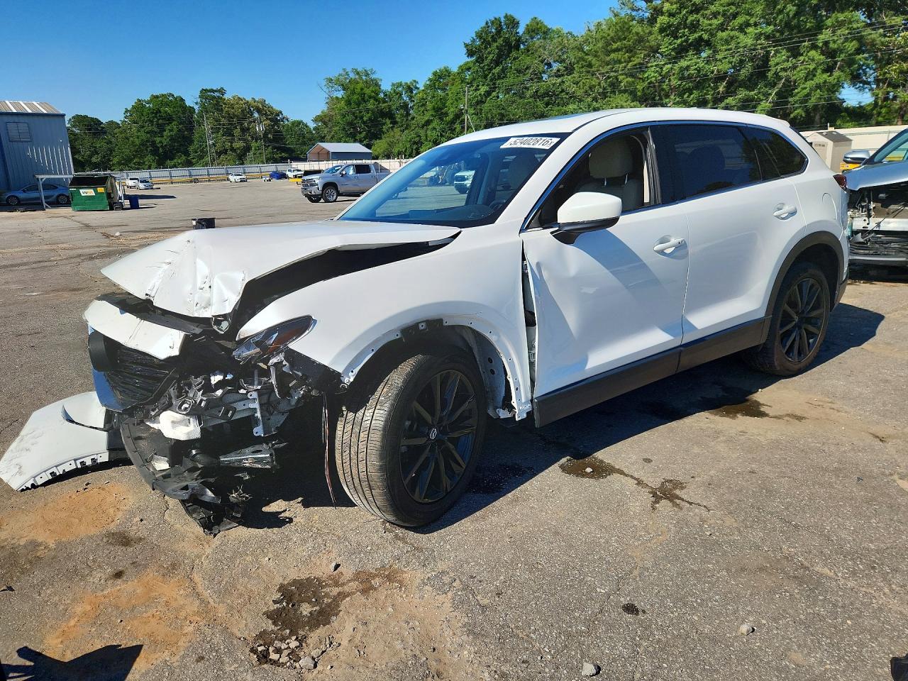 2023 Mazda CX-9 Touring Plus, VIN JM3TCBAY0P0639680 — Front end