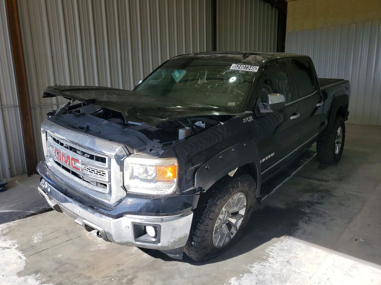 2014 GMC Sierra 1500 SLT, VIN 3GTU2VEC8EG296495 — Front end