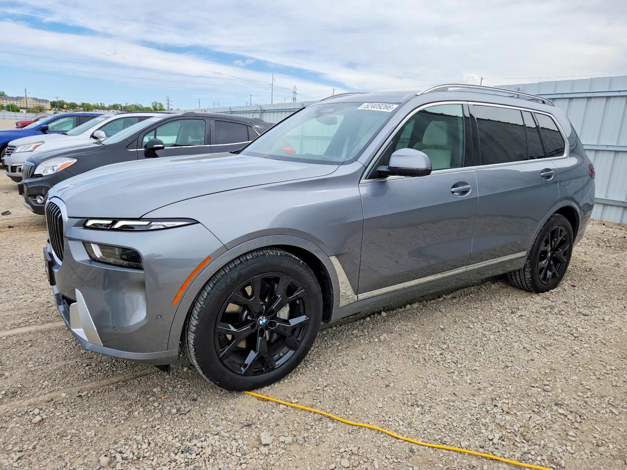 2025 BMW X7 xDrive40i, VIN 5UX23EM01S9Z89639 — Hail