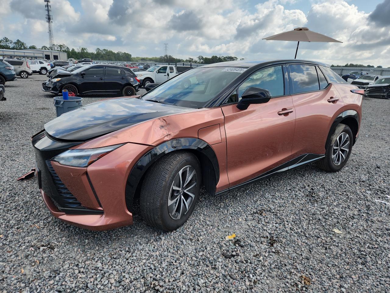 2025 Lexus RZ 300e Premium, VIN JTJABABB7SA011221 — Front end