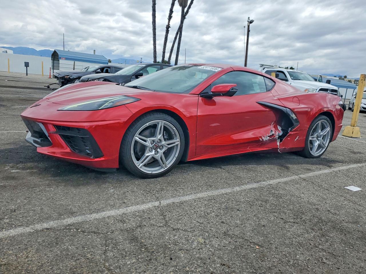 2023 Chevrolet Corvette 1LT, VIN 1G1YA2D46P5119864 — Side